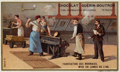 コインの製造（クロモリト 作： French School
