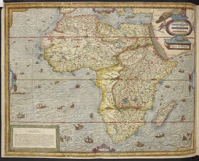 アフリカの地図、Table d