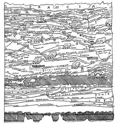ガリアの地図 - フラグメント 作： French School