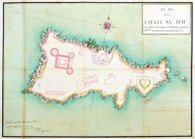 イフの城の地図 作： French School