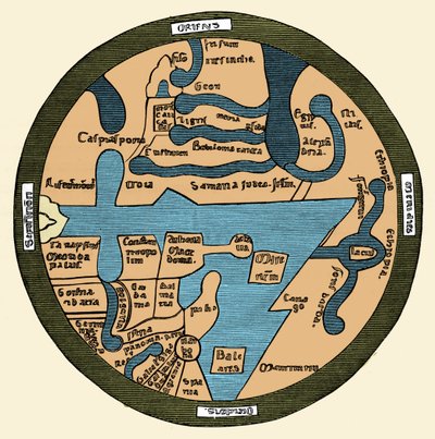 Mapa do Mundo Romano 作： French School