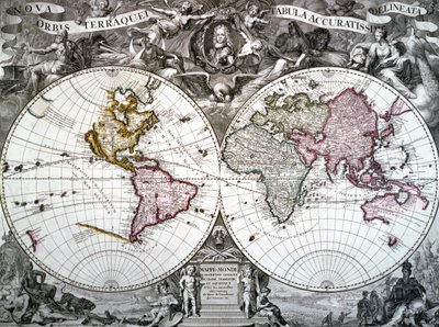 世界地図 作： French School