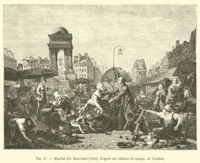 マルデューデイノセント、1810年、表から、タルデュー 作： French School