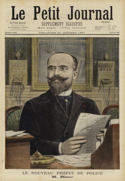 マリーシャルルブラン、パリ警察の新知事、1897年 作： French School