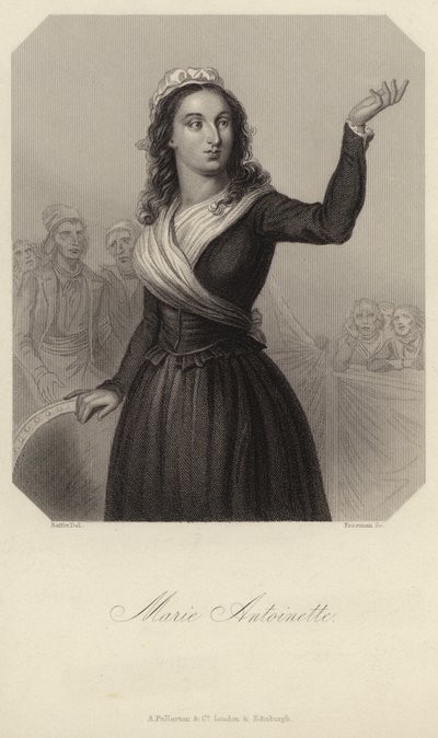 マリー・アントワネット-フランスの女王（1755？1793） 作： French School