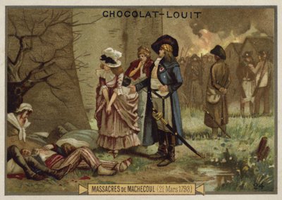 マシェクールの虐殺、フランス革命、1793年3月21日 作： French School