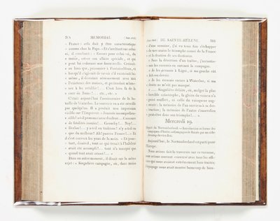ラス・ケース伯爵エマニュエルによる「サント・エレーヌ記念碑」。 作： French School