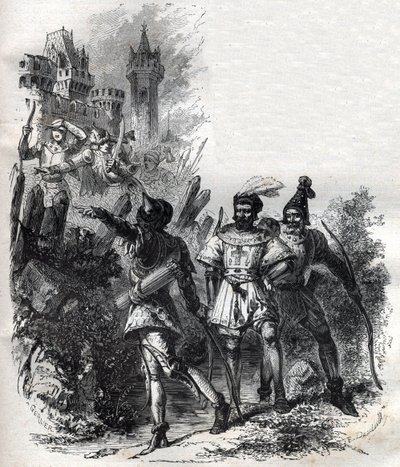 教皇クレメンス6世の傭兵と山賊（ピーター・ロジャー 作： French School