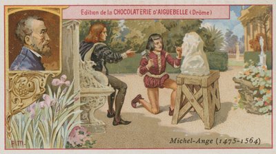 イタリアのアーティスト、ミケランジェロ 作： French School