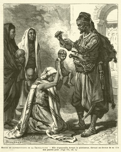 Moeurs Et Superstitions De La Tripolitaine (Engraving) 作： French School
