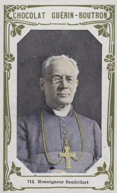 Monseigneur Baudrillart（カラー写真） 作： French School