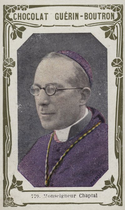 Monseigneur Chaptal（カラー写真） 作： French School
