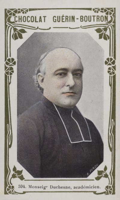 Monseigneur Duchesne、academicien（カラー写真） 作： French School