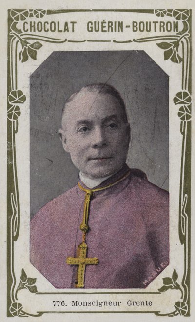 Monseigneur Grente（カラー写真） 作： French School