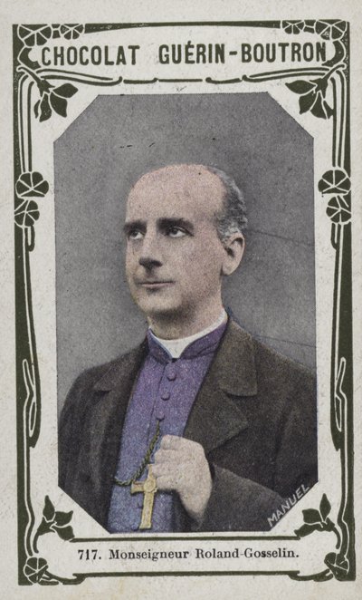 Monseigneur Roland-Gosselin（カラー写真） 作： French School
