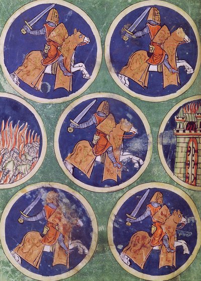 Ms 3516 fol.217vファイブナイツ 作： French School
