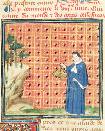 Ms 993 fol.130ジャンコルディション作のLe Livre des Proprietes des Chosesの太陽分点 作： French School