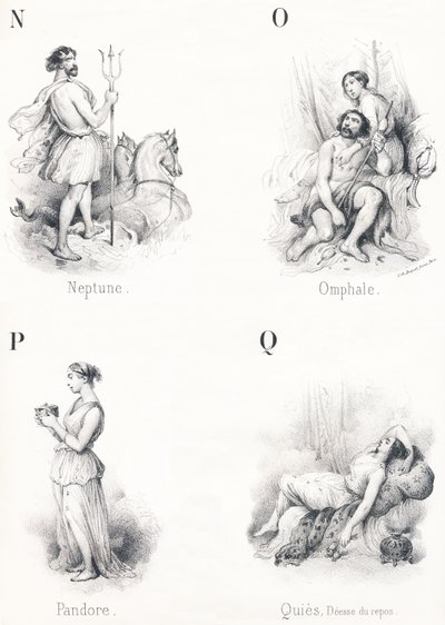 N O P Q：Neptune、Omphal、Pandora、Quies 作： French School