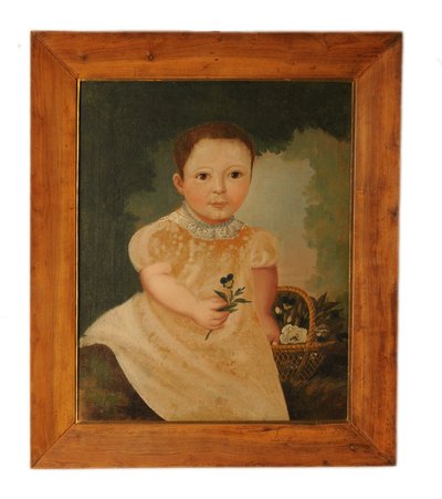 少年の素朴な肖像画 作： French School