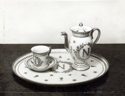ナポレオンコーヒーセット（磁器） 作： French School