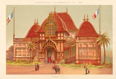 ニカ、万博1889、パリ 作： French School
