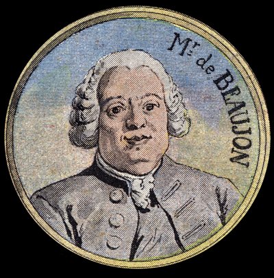 Nicolas Beaujon (1718-1786)、フランスの財政学者、参議院議員。 作： French School