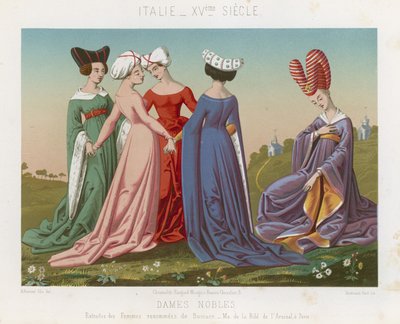 高貴な女性 作： French School
