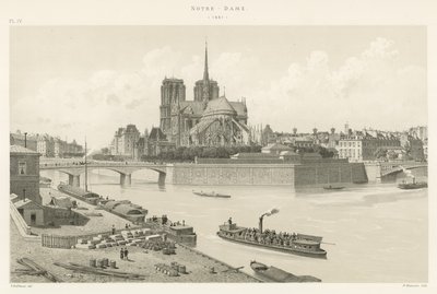 ノートルダム、1881 作： French School
