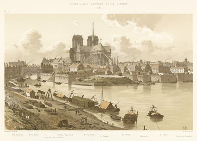 ノートルダムレヴェッシュと回廊、1595 作： French School