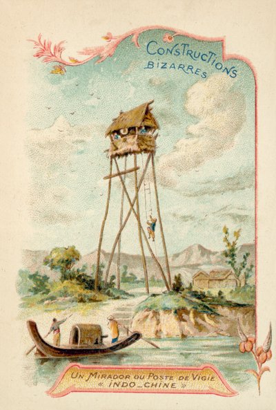 インドシナの展望台（クロモリト 作： French School