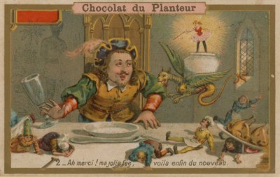 ああ、ありがとう！私の素敵な妖精、ついに新しい何かが現れます 作： French School