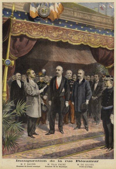 パリ、1897年にReau Reaumurのオープニング 作： French School