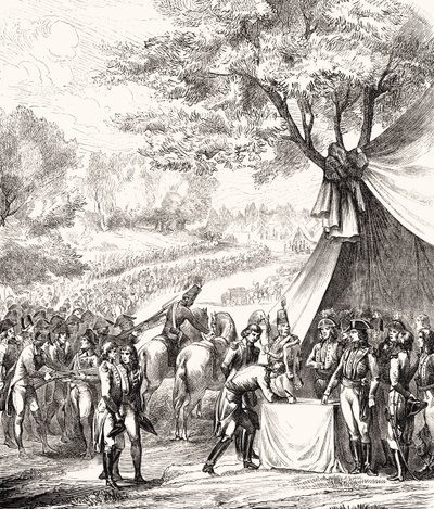 ルイブラン作「革命フランチャイズの歴史」からの1793年のヴァンデの太平洋 作： French School