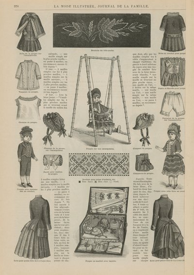 La Mode Illustreeのページ 作： French School