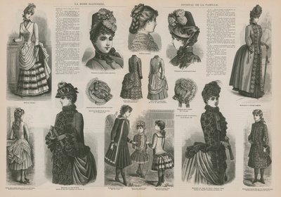 La Mode Illustreeのページ 作： French School