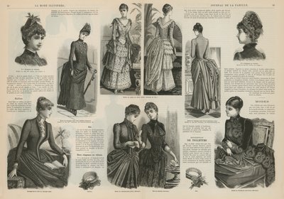 La Mode Illustreeのページ 作： French School