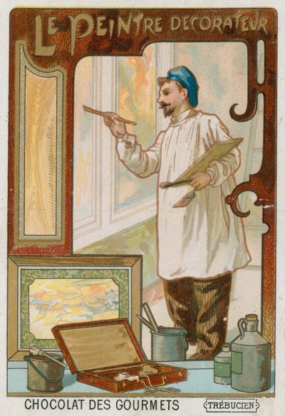 画家と装飾者 作： French School