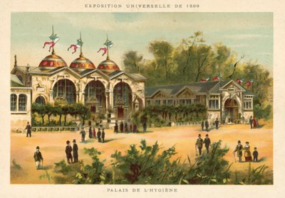 衛生学宮殿、万博1889、パリ 作： French School