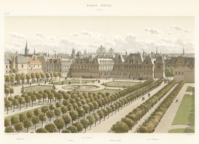王宮、1645 作： French School