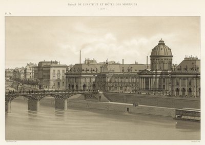 研究所とホテルデモネの宮殿、1877年 作： French School