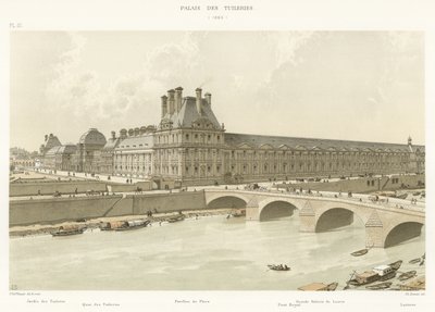 チュイルリー宮殿、1690 作： French School