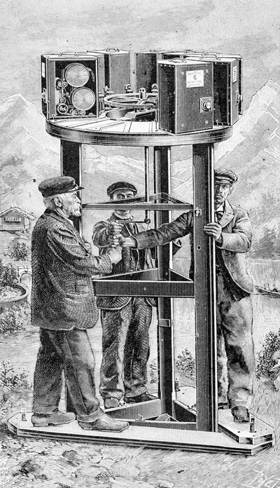パノラマシネオラマ、1896年 作： French School