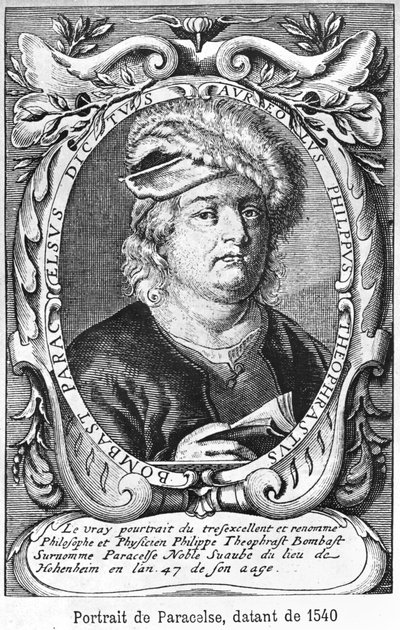 パラセルス（1493-1541）1540 作： French School