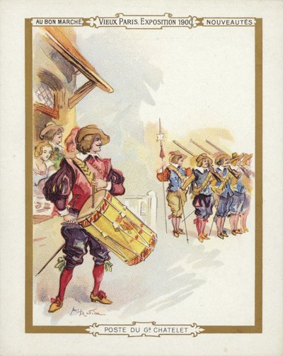 パリ万博1900、キャバリアドラミング 作： French School
