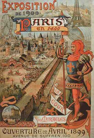 1400年のパリ 作： French School