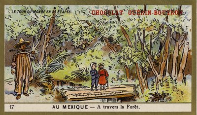 森の中を通る（メキシコ）（クロモリト 作： French School