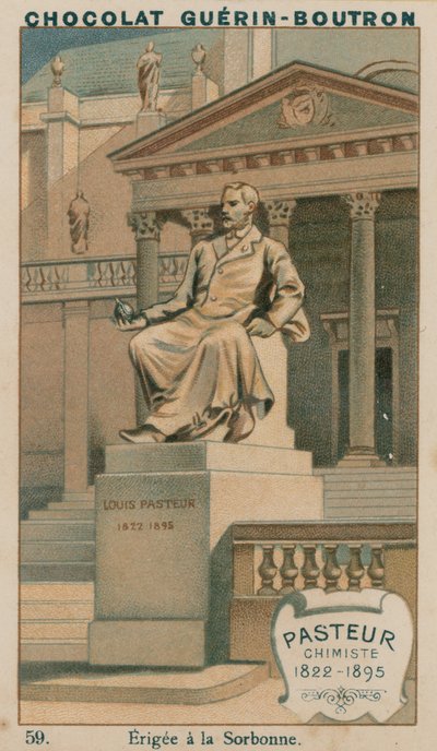 牧師、化学者、1822-1895、ソルボンヌ大学で建立 作： French School