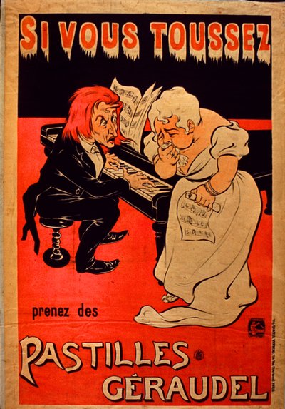 ジェローデルパスティーユポスター 作： French School