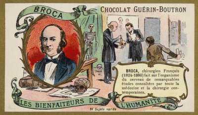 ポール・ブローカ（フランスの医師、解剖学者、人類学者）（クロモリト 作： French School