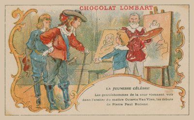 ピーターポールルーベンス、フランドルバロックの画家、少年時代 作： French School